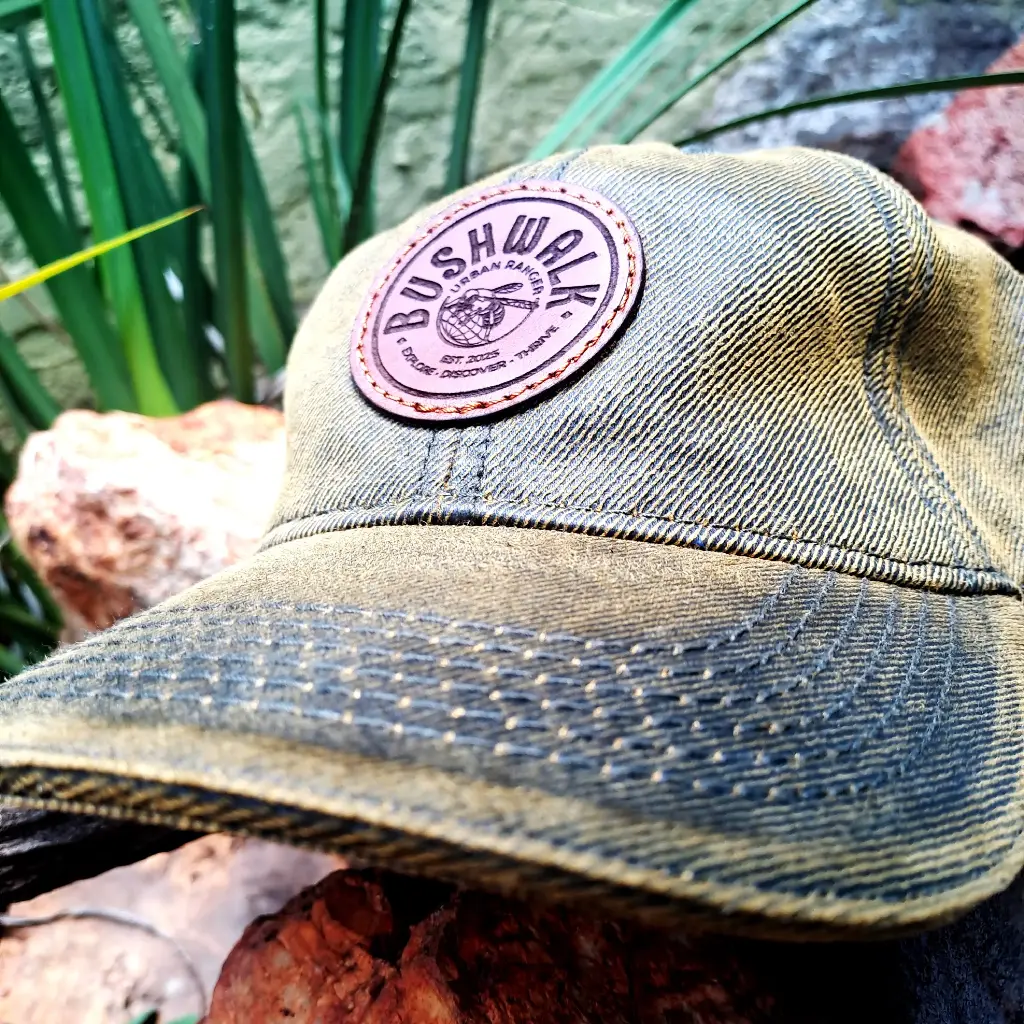 Bushwalk Dual Tone Oil Skin 6 Panel